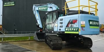 Murphy provides electrical diggers to its fleet