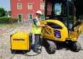 Komatsu extends electrical mini excavator vary