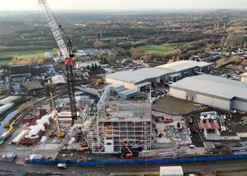 Marr crane at Walsall waste incinerator