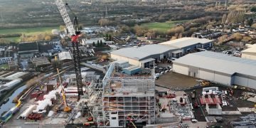 Marr crane at Walsall waste incinerator