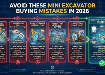 Keep away from Those Mini Excavator Purchasing Errors in 2026