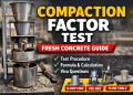 Compaction Issue Check on Contemporary Concrete – Entire Technical Information for Civil Engineers