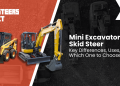 Mini Excavator vs Skid Steer