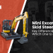 Mini Excavator vs Skid Steer Mini Excavator vs Skid Steer