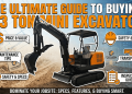 The Final Information to Purchasing a three Ton Mini Excavator: Specifications, Costs, and Why It’s the King of Compact