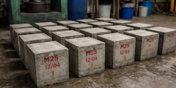 Dice Check, Acceptance Standards, and Retesting as in keeping with IS 456