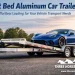 Tilt Mattress Aluminum Automobile Trailer Defined for Actual International Automobile Hauling