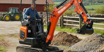 China Mini Excavator 1.8 Ton vs 2 Ton: Which One Is Higher for a Apartment Trade?