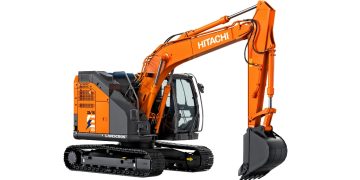Hitachi expands electrical vary with ZX135-7EB