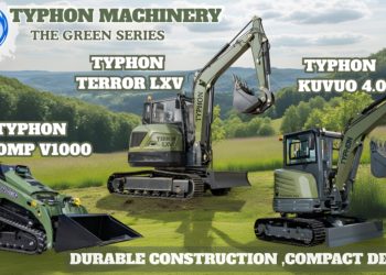 TYPHON Equipment Complements Compact Efficiency with the Release of the “TYPHON Inexperienced Collection” Mini Excavators and Skid Steers TYPHON Equipment Complements Compact Efficiency with the Release of the “TYPHON Inexperienced Collection” Mini Excavators and Skid Steers