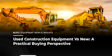 Used Building Apparatus Vs New: A Sensible Purchasing Point of view