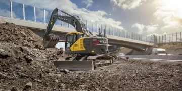 Volvo CE launches new ECR355 compact excavator