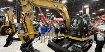 Cat debuts new 308CR mini excavator