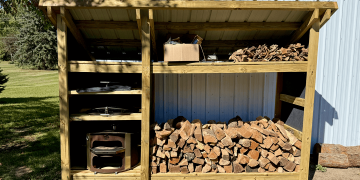 Development a Robust Firewood Shed and Pizza Oven Station with Rogue Engineer