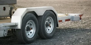 Galvanized Tilt Trailer for Automobile and Apparatus Hauling