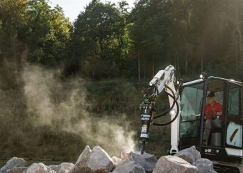 The converting position of compact excavators on trendy jobsites