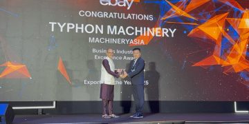 TYPHON Equipment Named eBay Exporter of the 12 months 2025,