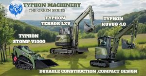 TYPHON Equipment Elevates Compact Efficiency with Release of TYPHON Inexperienced Collection Mini Excavators and Skid Steers