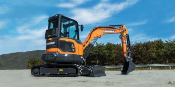 New technology of mini-excavators from Doosan