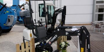 Terex introduces micro excavator and two lowered radius minis