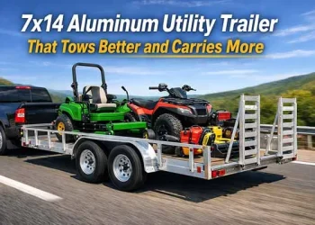 7×14 Aluminum Software Trailer Tandem Axle for Heavy Lots 7×14 Aluminum Software Trailer Tandem Axle for Heavy Lots