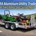 7×14 Aluminum Software Trailer Tandem Axle for Heavy Lots 7×14 Aluminum Software Trailer Tandem Axle for Heavy Lots
