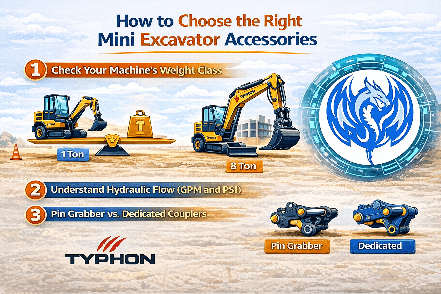 Mini Excavator Accessories2