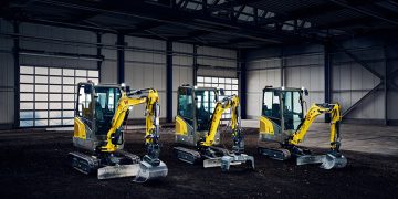 Wacker Neuson launches trio of latest mini-excavators