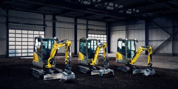 Wacker Neuson finds redesigned mini-excavators and remote-controlled trench curler