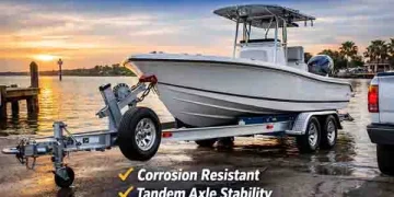 Find out how to Select an Aluminum Tandem Axle Boat Trailer for Saltwater Use