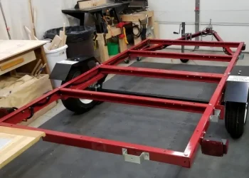 Foldable Trailer Automobile Information for House Saving Delivery