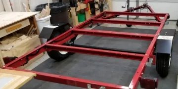 Foldable Trailer Automobile Information for House Saving Delivery