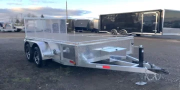 Tandem Axle Aluminum Application Trailer