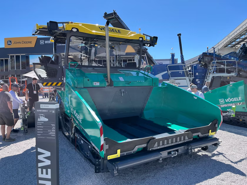 3 new Vögele pavers hit the U.S. marketplace 3 new Vögele pavers hit the U.S. marketplace