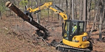 Cat E2 Collection mini hydraulic excavators: New cab, HDH device –
