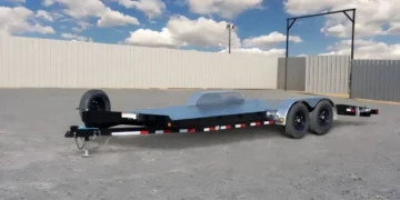 Double Automotive Trailer for More secure and Smarter Car Delivery
