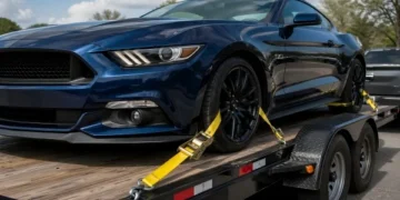 The way to Protected a Automobile on a Trailer Safely Step by way of Step