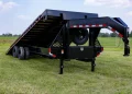 Tilt Deck Gooseneck Trailer for Heavy Apparatus and Automobile Hauling