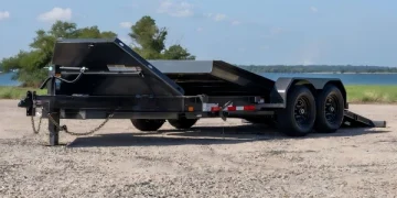 Tilt Trailer with Winch for More uncomplicated Automobile Loading and More secure Shipping