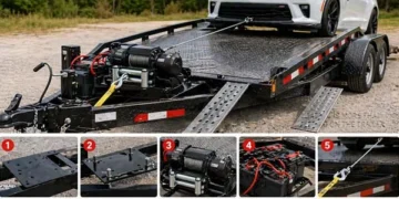 Learn how to Mount a Winch to a Automotive Trailer?