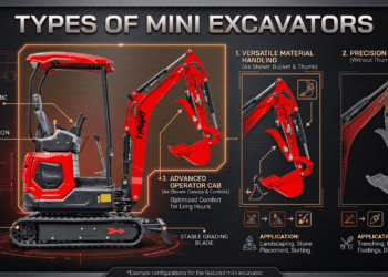Varieties of Mini Excavators