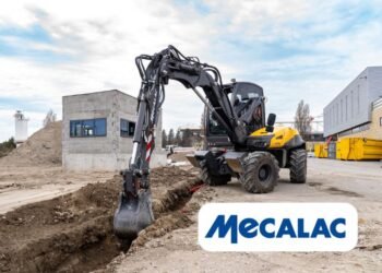 Mecalac Introduces 12MTX Wheeled Excavator Loader Mecalac Introduces 12MTX Wheeled Excavator Loader