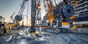 Liebherr Cranes Energy Genoa Mega Drydock : CEG