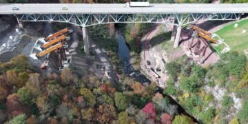 PA Turnpike Celebrates New Hawk Falls Bridge Mission : CEG