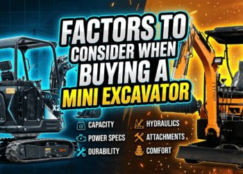 Components to Believe When Purchasing a Mini Excavator