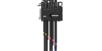 GripEdge Debuts 9-Piece Metric Hex Key Instrument Set