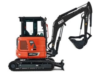 Kioti breaks flooring with MX Sequence mini excavators