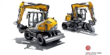 Liebherr compact excavators win most sensible Purple Dot honour
