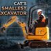 New Cat 301 CR Mini Excavator Shrinks to 29 Inches
