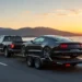 Towing a Automotive on a Trailer Safely and Appropriately